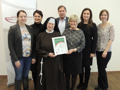 Das Elisabethinen-Krankenhaus Klagenfurt wurde als „Selbsthilfefreundliches Krankenhaus ausgezeichnet    