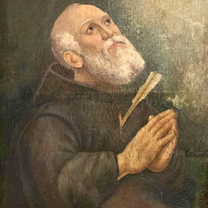 Das Bild zeigt Frater Antón Martín (1500-1553).