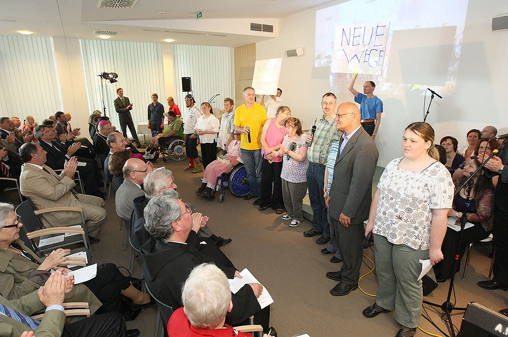 Das Bild zeigt das Publikum anlässlich der 135-Jahr-Feier in Kainbach