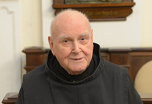 Das Bild zeigt Frater Eberhard Kupferschmid OH.