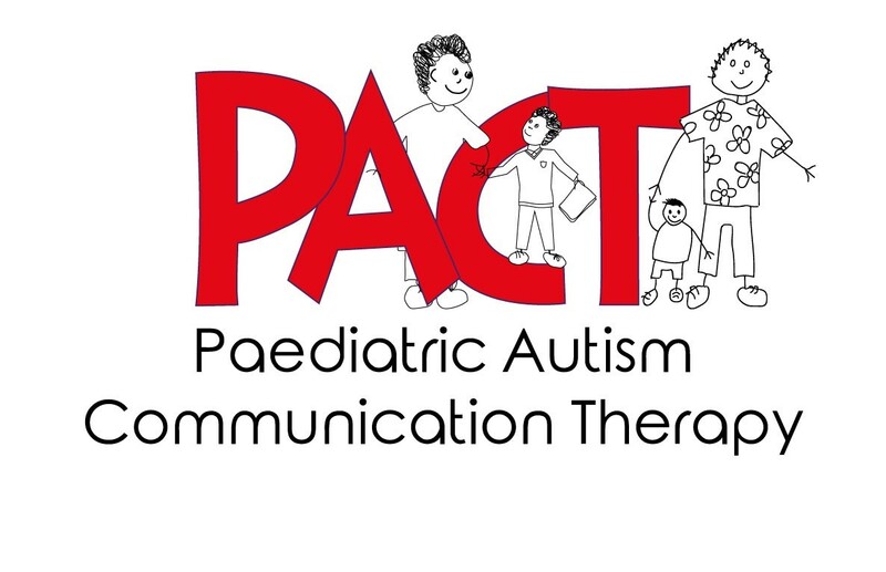 Hier ist das Logo von PACT - Paediatric Autism Communication Therapy zu sehen