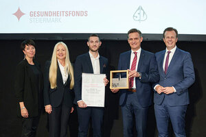 Verleihung des SALUS-Award für das Projekt 'gesund bleiben'