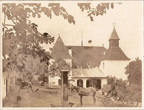 Schlößl Juni 1899 (erbaut 1634 von Andreas Eder - Freiherren von Kainbach)